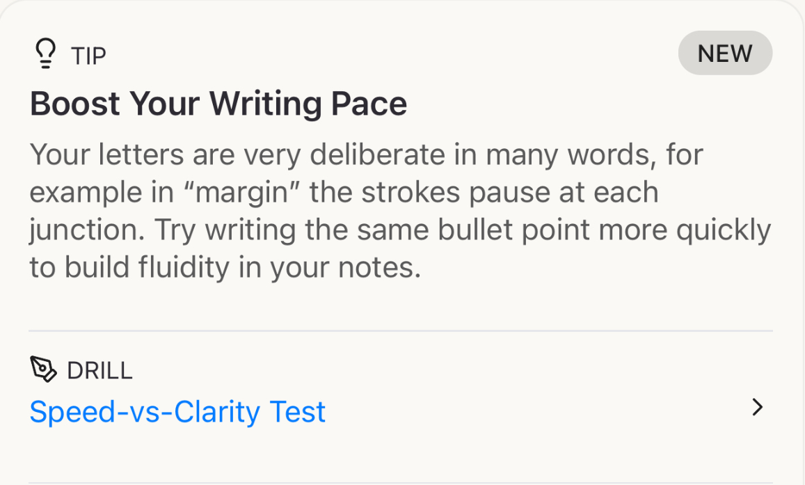 Handwriting Tip 3